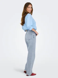 ONLELLA Taille moyenne Straight Fit Jeans