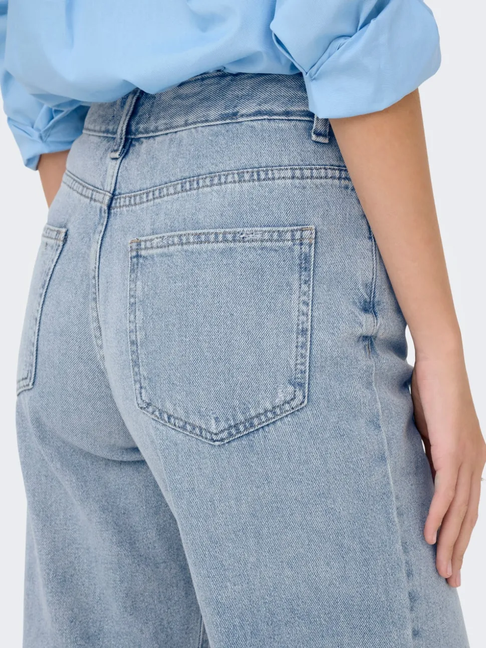 ONLELLA Taille moyenne Straight Fit Jeans