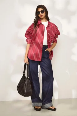 ONLELLA Taille moyenne Wide Leg Fit Jeans