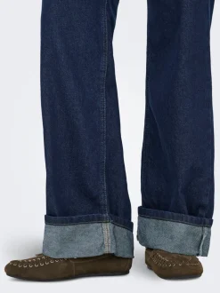 ONLELLA Taille moyenne Wide Leg Fit Jeans