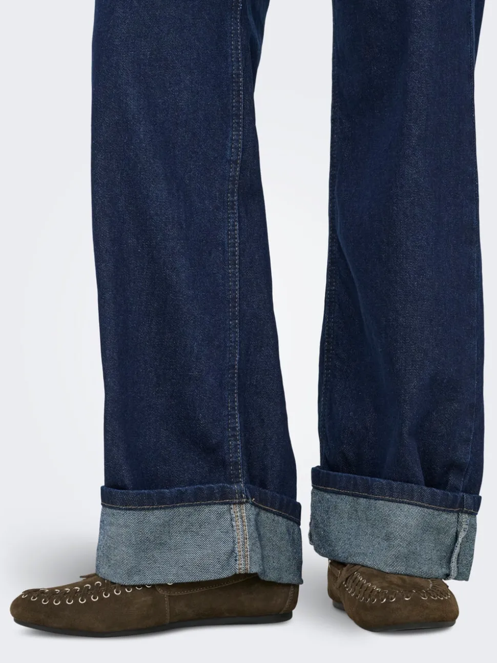 ONLELLA Taille moyenne Wide Leg Fit Jeans