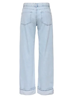 ONLELLA Taille moyenne Wide Leg Fit Jeans