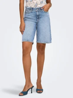 ONLELLA Taille moyenne Regular Fit Short en denim