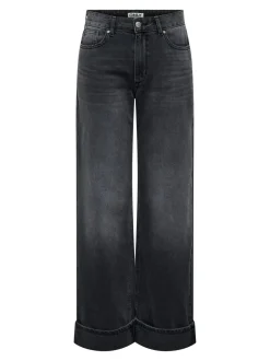 ONLELLA Taille moyenne Wide Leg Fit Jeans