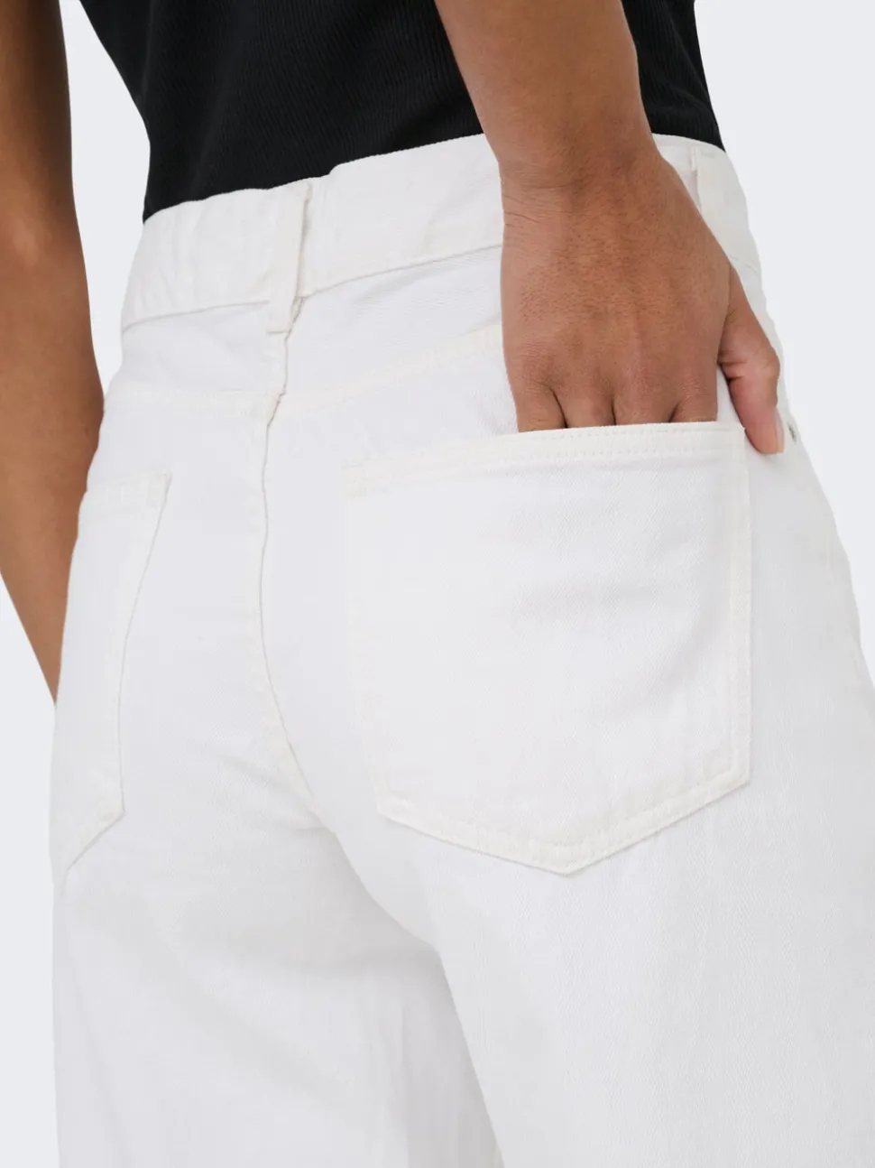 ONLELLA Taille moyenne Wide Leg Fit Jeans