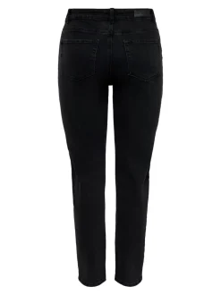 ONLEMEL Taille haute Straight Fit Longueur cheville Jeans