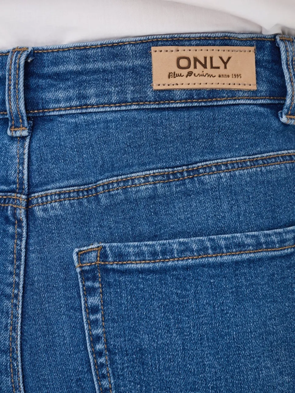 ONLEMEL Taille haute Straight Fit Longueur cheville Jeans