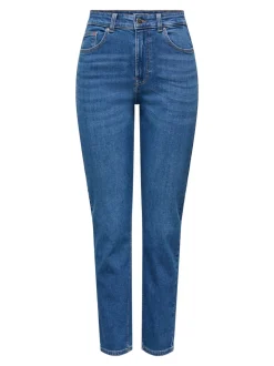 ONLEMEL Taille haute Straight Fit Longueur cheville Jeans