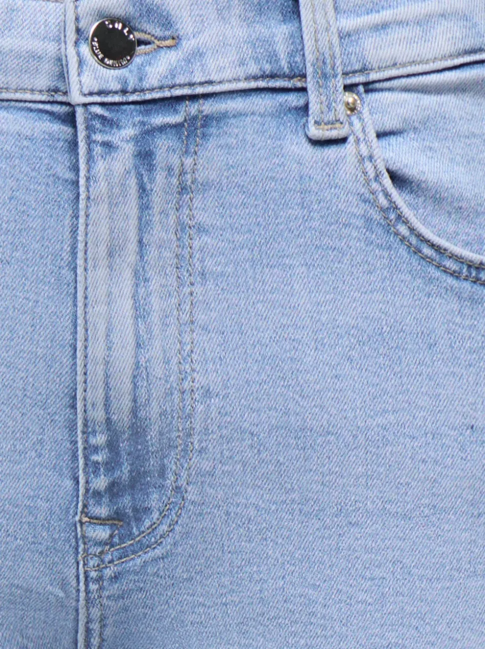 ONLEMEL Taille haute Straight Fit Longueur cheville Jeans