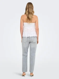 ONLEMILY Ankle Taille haute Straight Fit Jeans