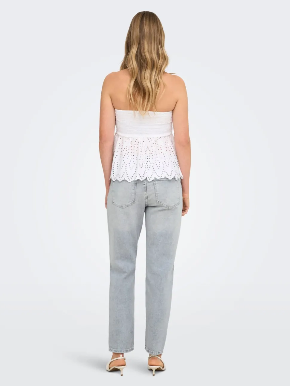 ONLEMILY Ankle Taille haute Straight Fit Jeans