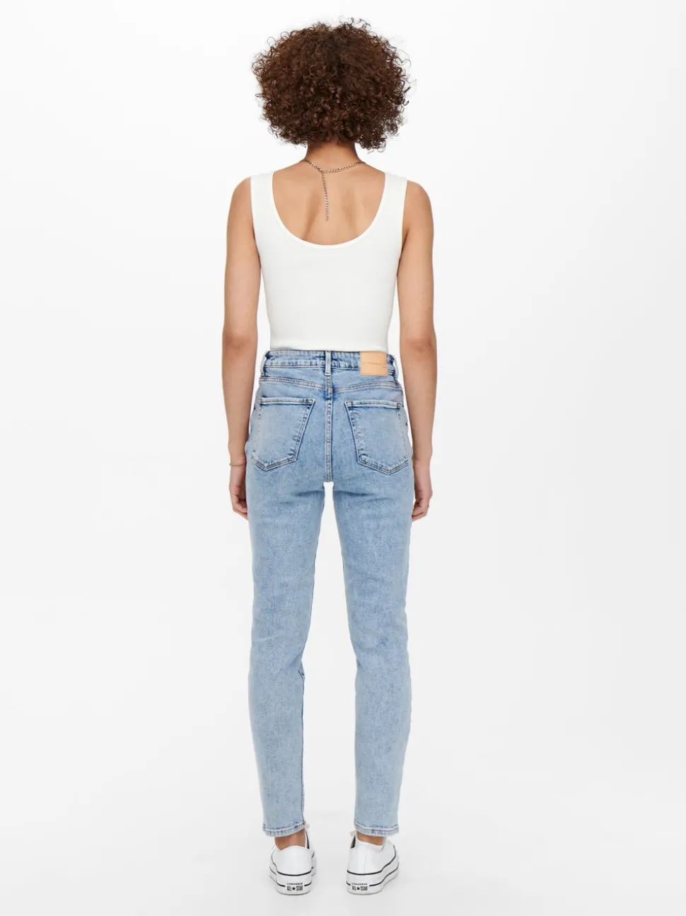 ONLEMILY Ankle Taille haute Straight Fit Jeans