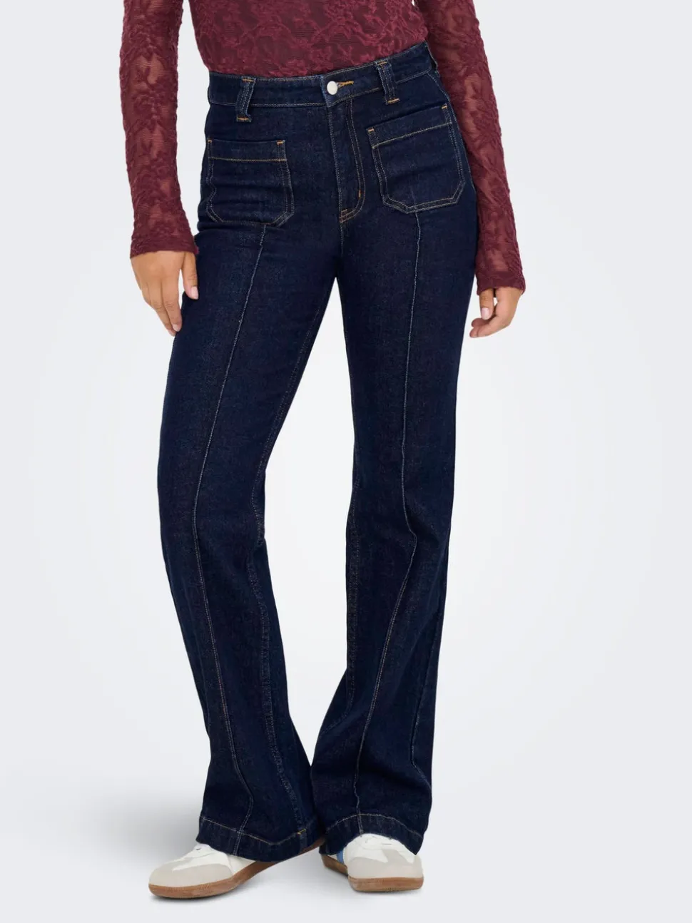 ONLEMILY Taille haute Flared Fit Jeans