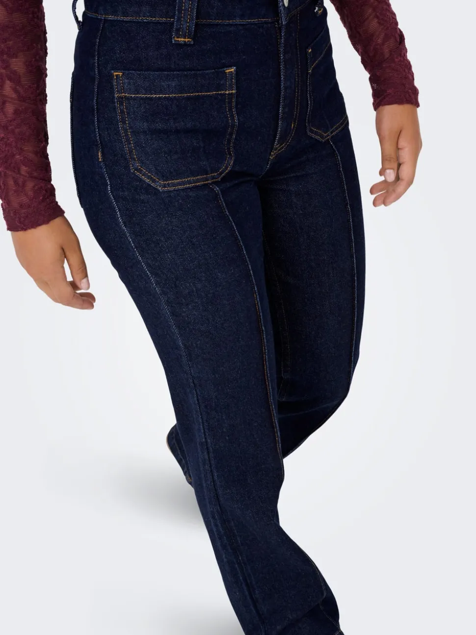 ONLEMILY Taille haute Flared Fit Jeans
