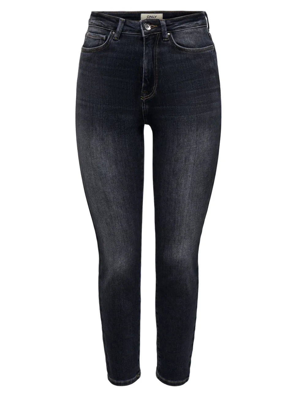 ONLEMILY Taille haute Straight Fit Longueur cheville Jeans
