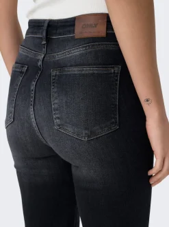 ONLEMILY Taille haute Straight Fit Longueur cheville Jeans