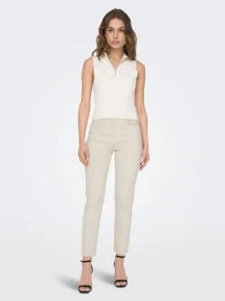 ONLEMILY Taille haute Straight Fit Longueur cheville Jeans