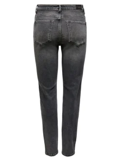ONLEMILY Taille haute Straight Fit Longueur cheville Jeans