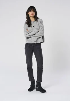ONLEMILY Taille haute Straight Fit Longueur cheville Jeans
