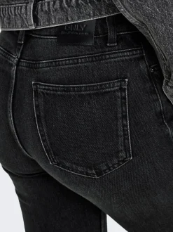 ONLEMILY Taille haute Straight Fit Longueur cheville Jeans