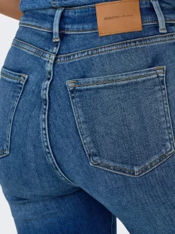 ONLEMILY Taille haute Straight Fit Longueur cheville Jeans