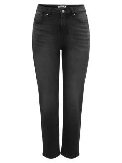 ONLEMILY-MILA Taille haute Straight Fit Longueur cheville Jeans