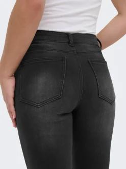 ONLEMILY-MILA Taille haute Straight Fit Longueur cheville Jeans