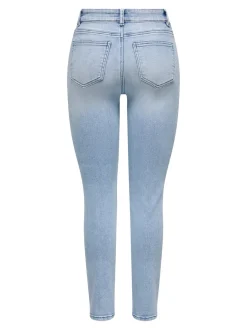 ONLEMILY-MILA Taille haute Straight Fit Longueur cheville Jeans