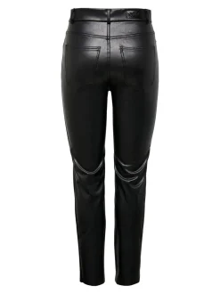 ONLEMILY Regular Fit Pantalon en cuir synthétique