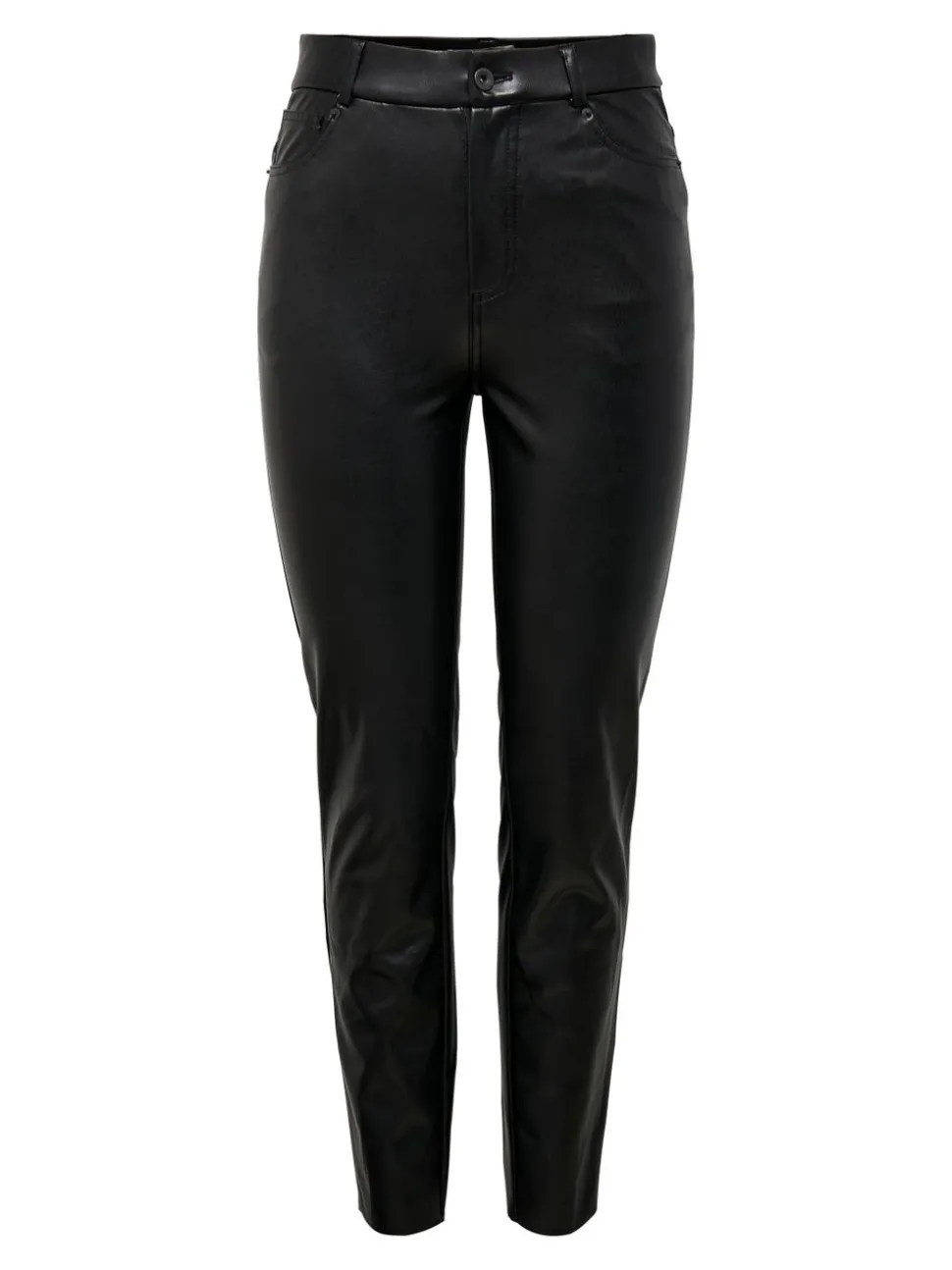 ONLEMILY Regular Fit Pantalon en cuir synthétique