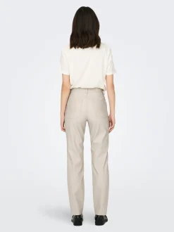 ONLEMILY Regular Fit Pantalon en cuir synthétique