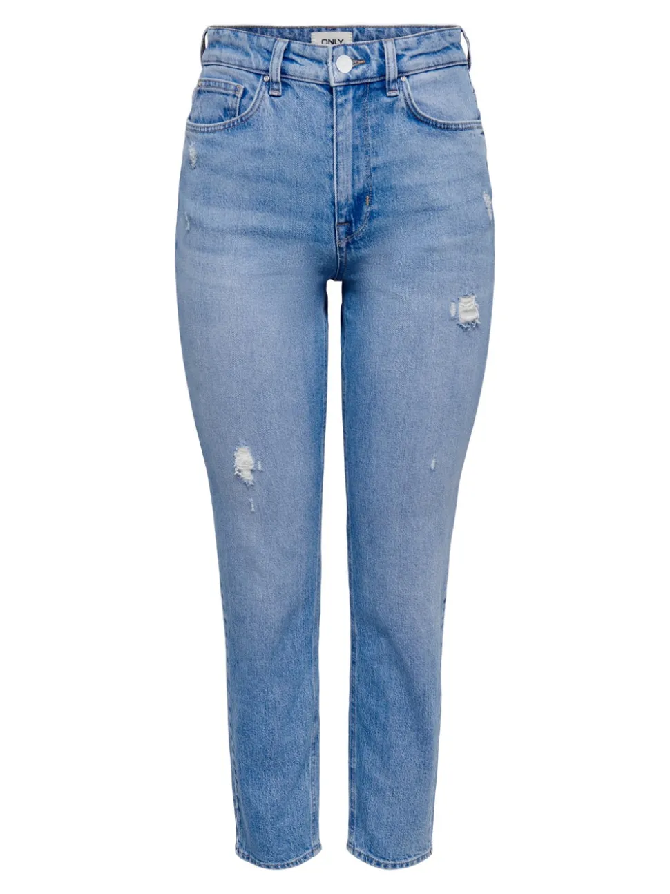 ONLEMILY Taille haute Straight Fit Longueur cheville Jeans