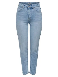 ONLEMILY Taille haute Straight Fit Longueur cheville Jeans