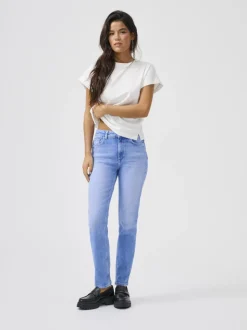 ONLEMILY Taille haute Straight Fit Longueur cheville Jeans