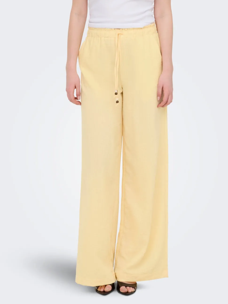 ONLEMMIA Wide Leg Fit Pantalon à jambe large