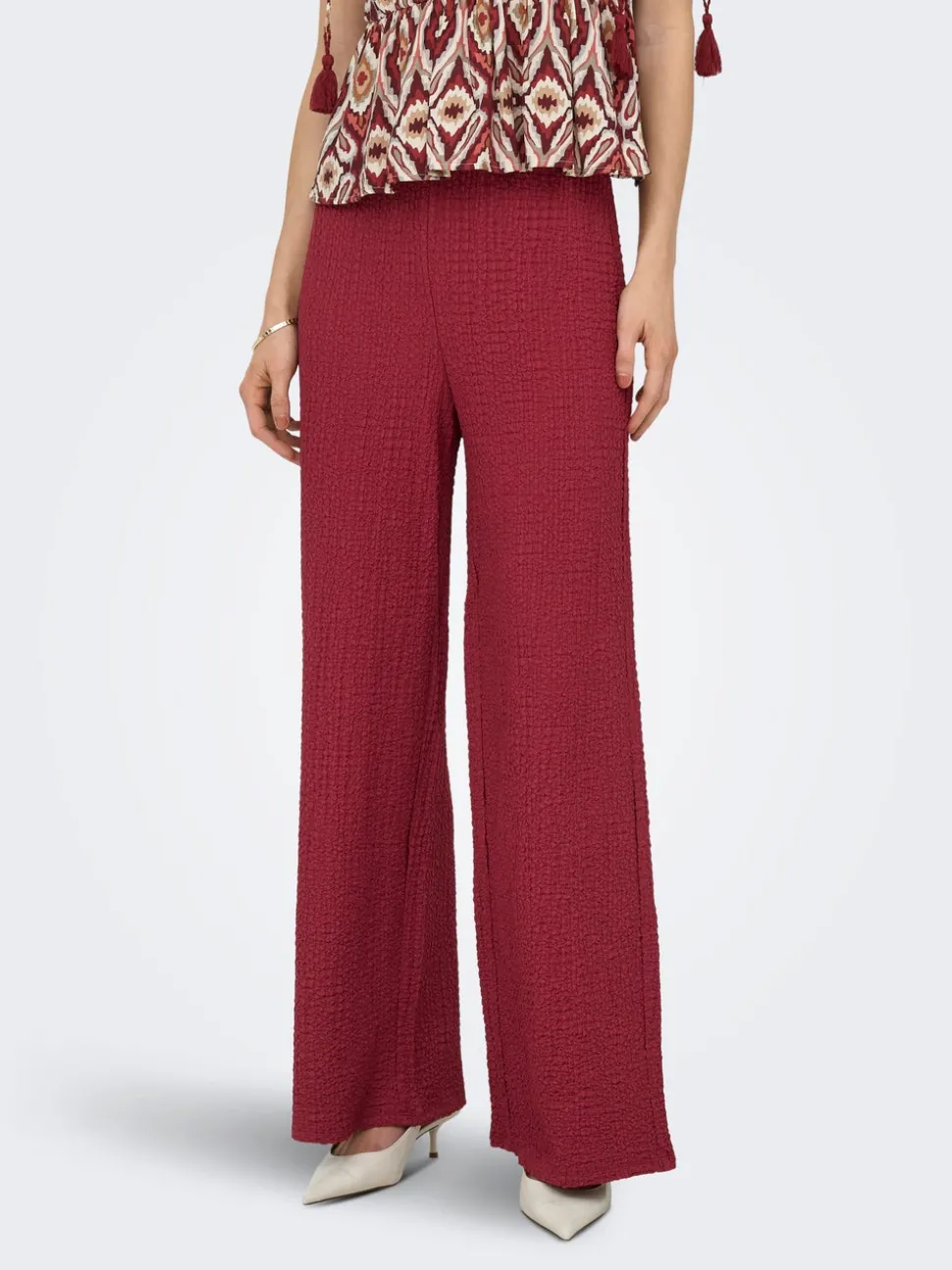 ONLERIKKA Wide Leg Fit Pantalon à jambe large