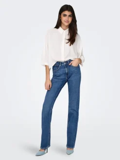 ONLEVERLY Taille moyenne Bootcut Fit Jeans