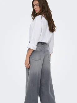 ONLFRANCESCA Taille moyenne Wide Leg Fit Jeans