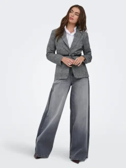 ONLFRANCESCA Taille moyenne Wide Leg Fit Jeans