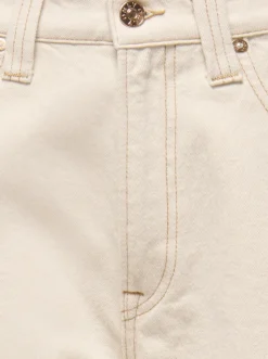 ONLFRANKIE Taille haute Coupe barrel Court Jeans