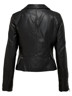ONLGEMMA Veste en cuir synthétique