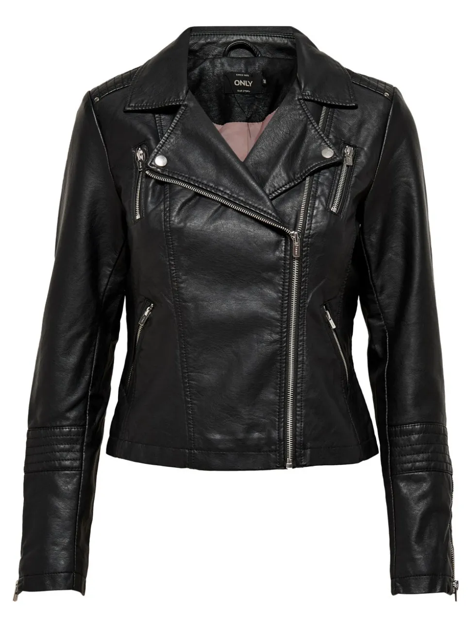 ONLGEMMA Veste en cuir synthétique