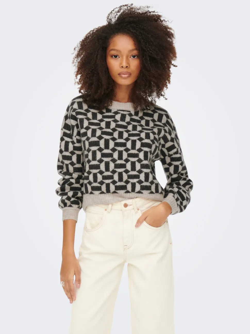 ONLGEO Pull en maille