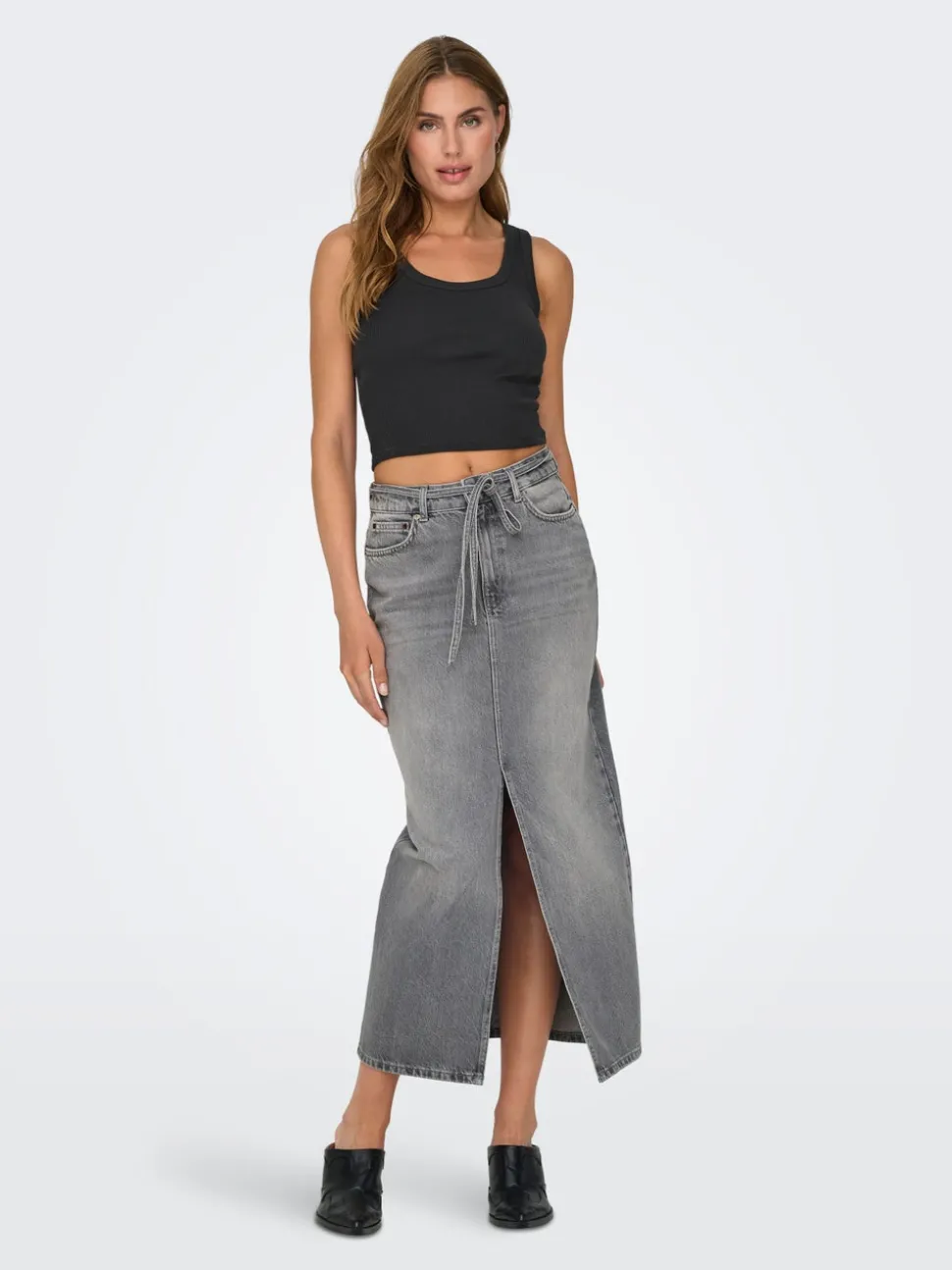 -ONLGIANNA Jean Jupe en denim Jupe midi
