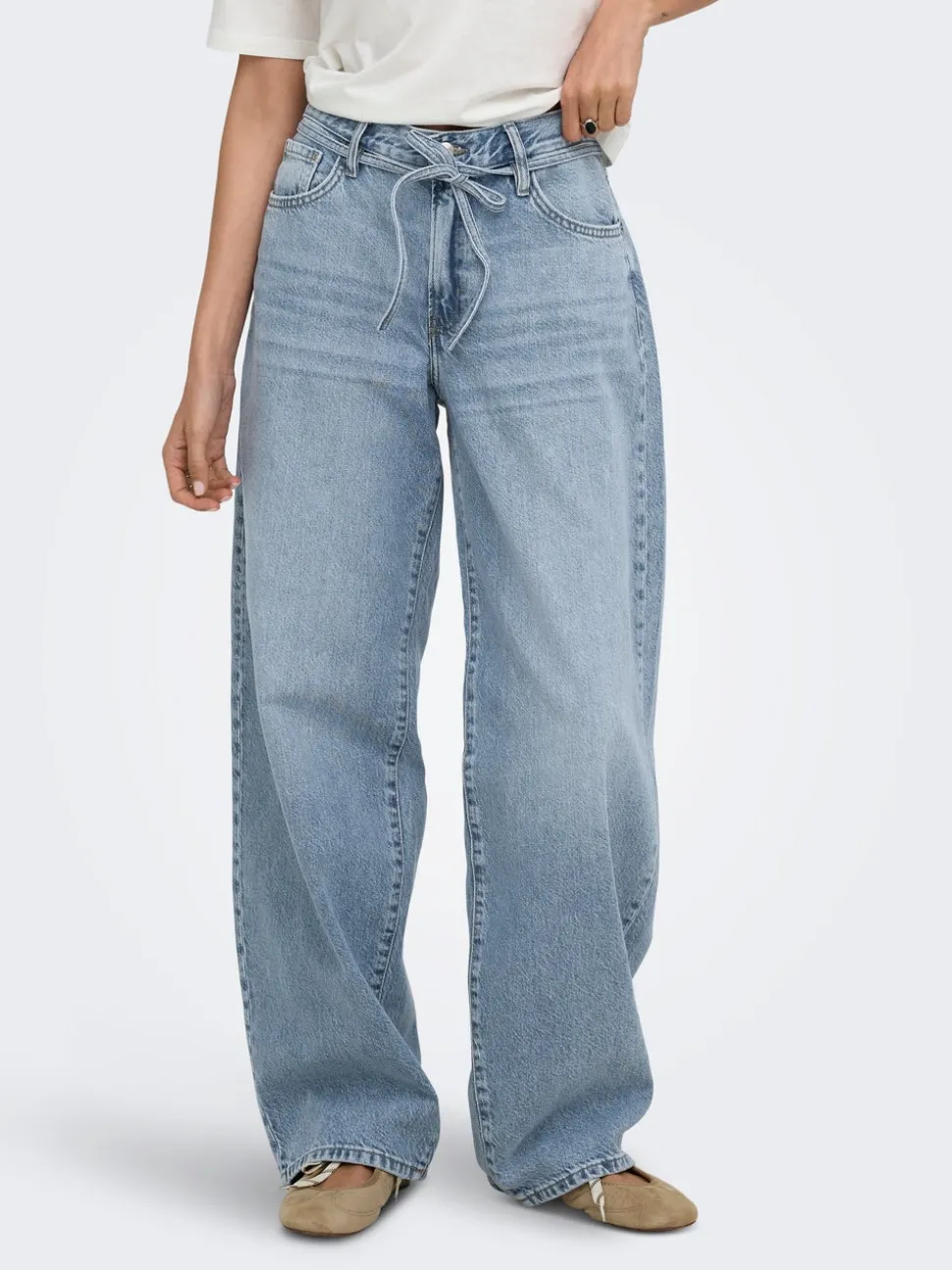 ONLGIANNA Taille moyenne Straight Fit Jeans