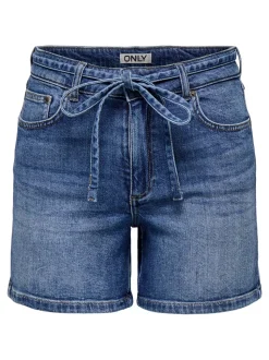 ONLGIANNA Taille moyenne Regular Fit Short en denim