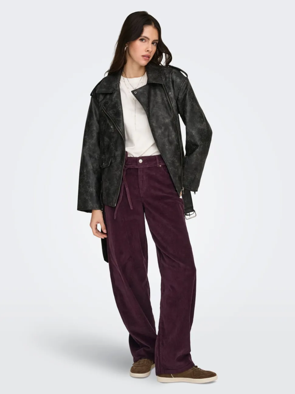 ONLGIANNA-GLOBAL Straight Fit Pantalon