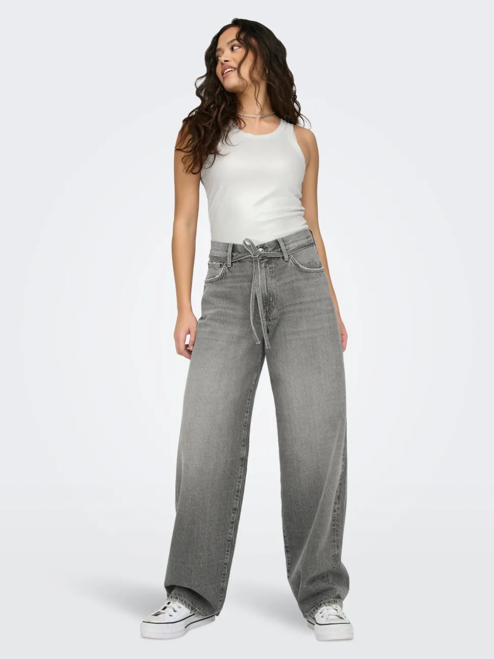 ONLGIANNA Taille moyenne Balloon Fit Jeans