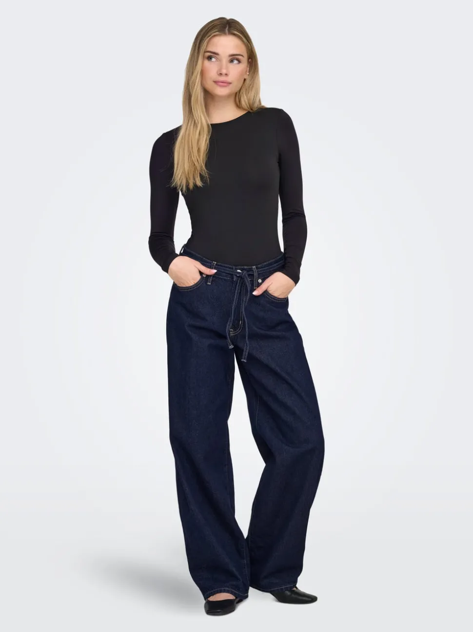 ONLGIANNA Taille moyenne Balloon Fit Jeans