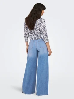 ONLGIULIA Taille haute Wide Leg Fit Jeans